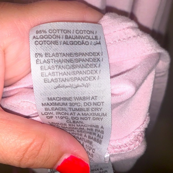 -Edikted Overzized Boyfriend Pink Tee Shirt-Small Bust 32.5-34 As Is - Picture 13 of 14